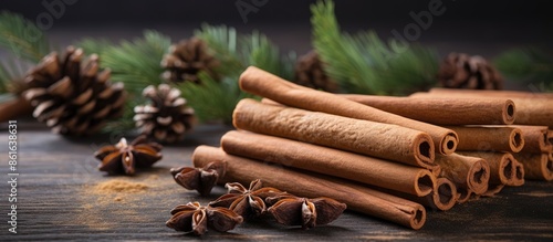 A festive arrangement of ci...