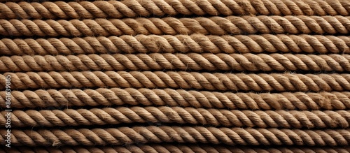 Ropes of considerable size ...