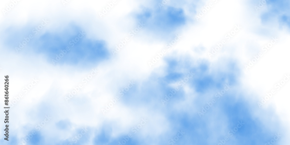 Obraz premium Blue fog or smoke. Blue smog clouds on floor. Cigarette smoke. Morning fog over land or water surface. Magic haze. Cloud, smoke, fog. PNG.