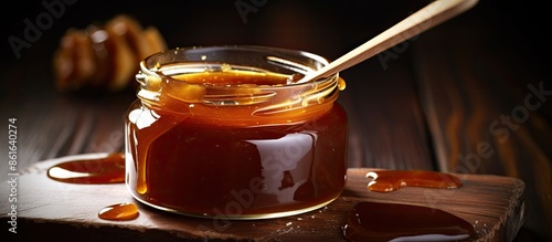 Closeup of a delicious jar ...