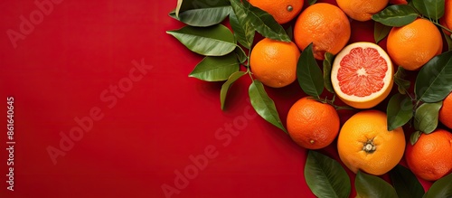 Flat lay of ripe Sicilian o...