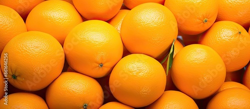 Fresh organic oranges for s...