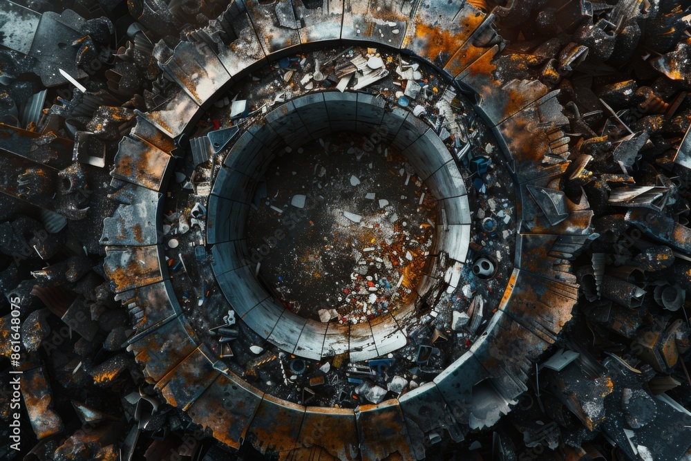 Fototapeta premium Circular economy