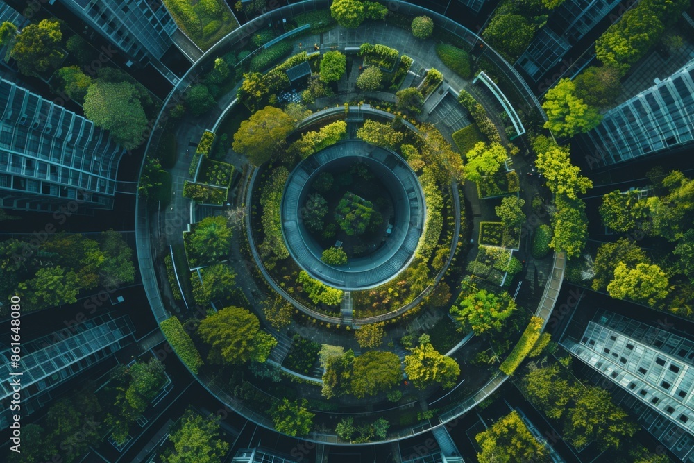 Fototapeta premium Circular economy