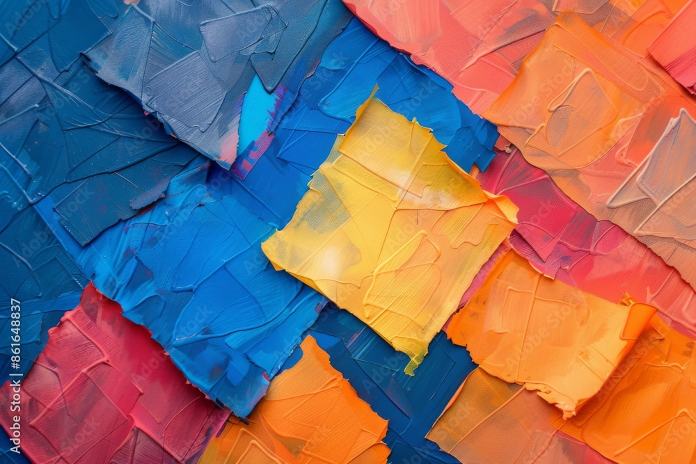 Abstract Geometric Colorful Pattern Background Abstract Geometric Colorful Pattern Background