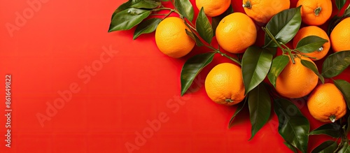 Flat lay of ripe Sicilian o...