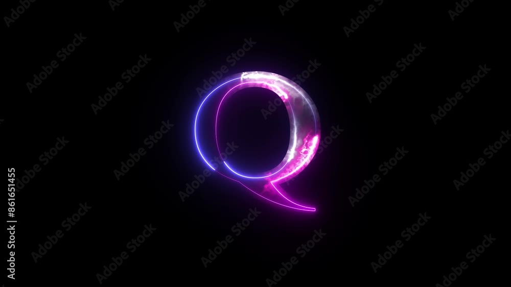Glowing neon alphabet Q .Educational concept with neon letter Q. Shine text Q the best digital symbol and 3d render. Glowing neon alphabet Q .Educational concept with neon letter Q. Shine text Q the best digital symbol and 3d render.