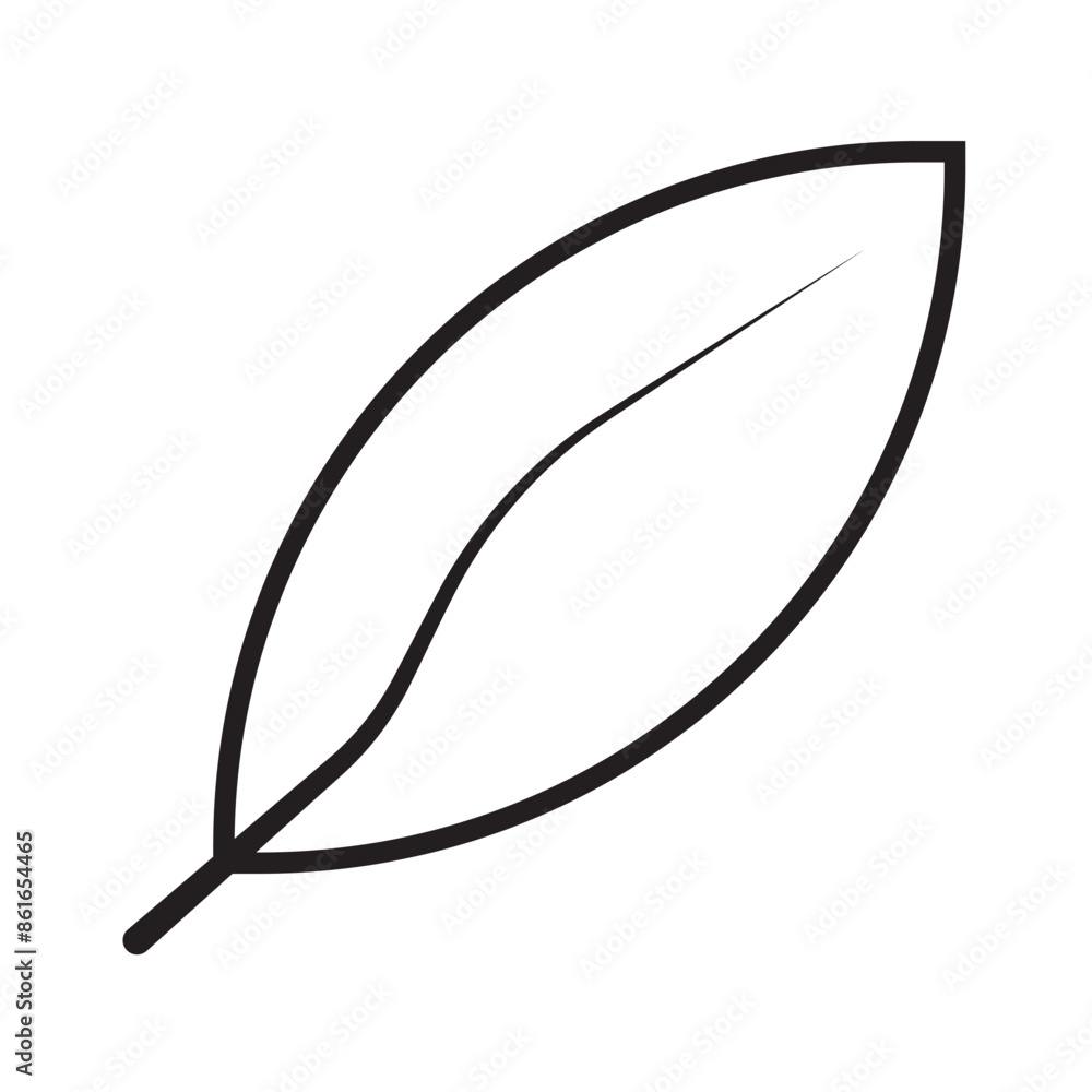 Flat leaf icon isolated on white background. Element design for natural bio label. EPS 10 vector illustration. Flat leaf icon isolated on white background. Element design for natural bio label. EPS 10 vector illustration.
