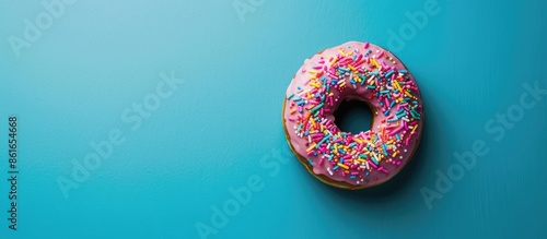 Colorful sprinkled icing to...