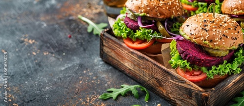 Vegan beet chickpea burgers...