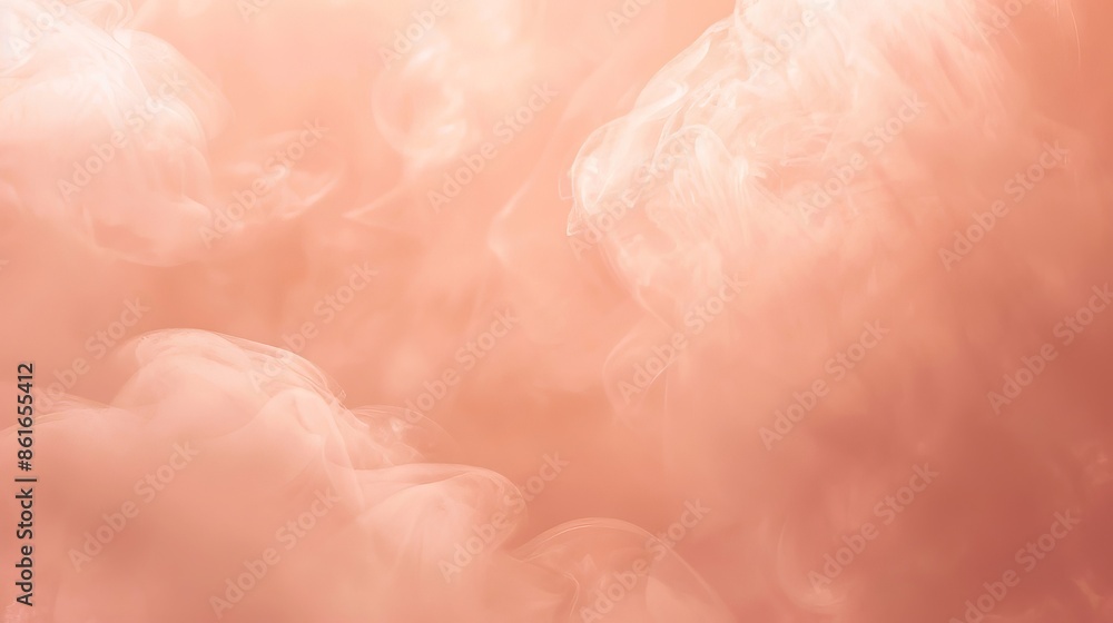 Peach Fuzz Smoke Cloud Background Peach Fuzz Smoke Cloud Background