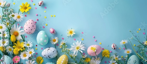Easter greetings! Flat lay ...