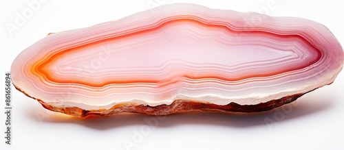 Semi-transparent agate slic...