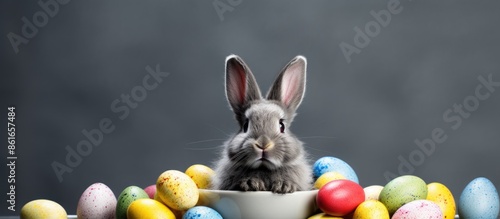 Close-up of Easter bunny wi...