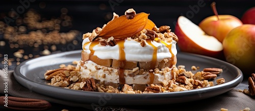 Homemade dessert featuring ...