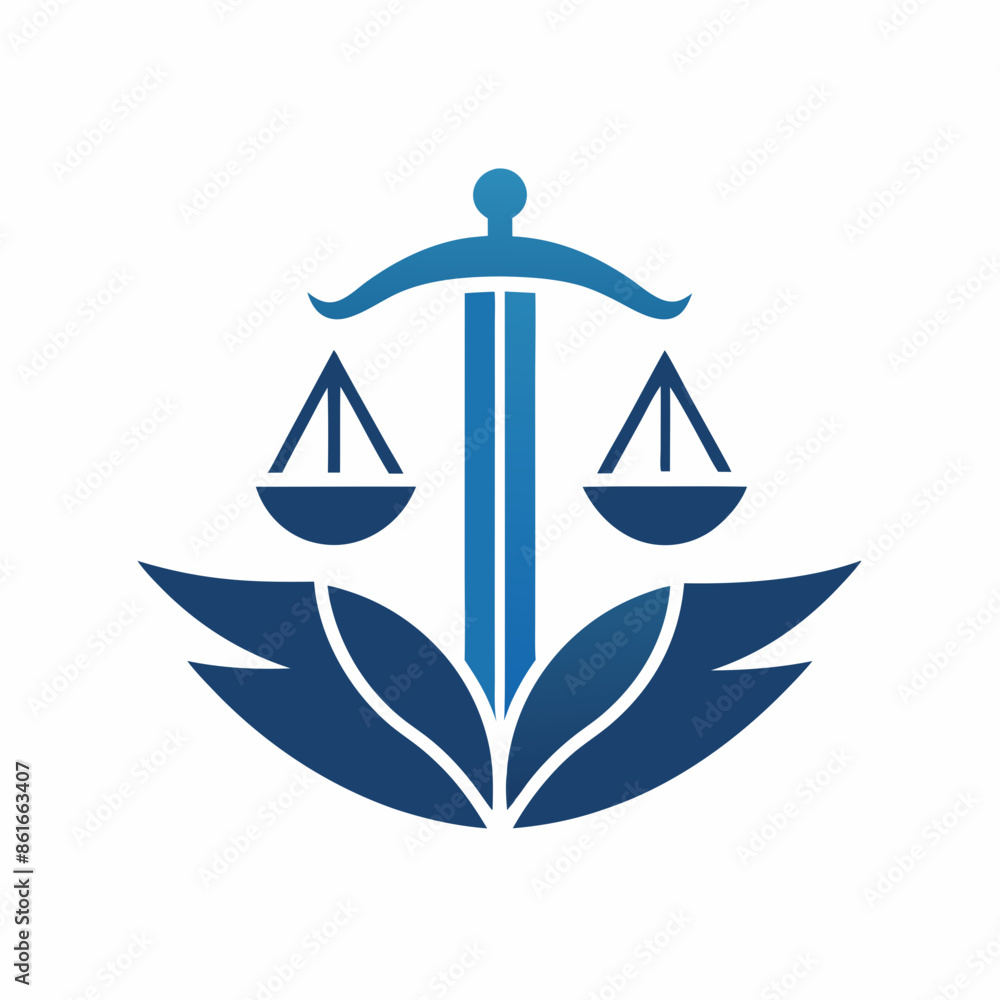 Modern and minimalist Law firm logo icon vector art illustration Modern and minimalist Law firm logo icon vector art illustration