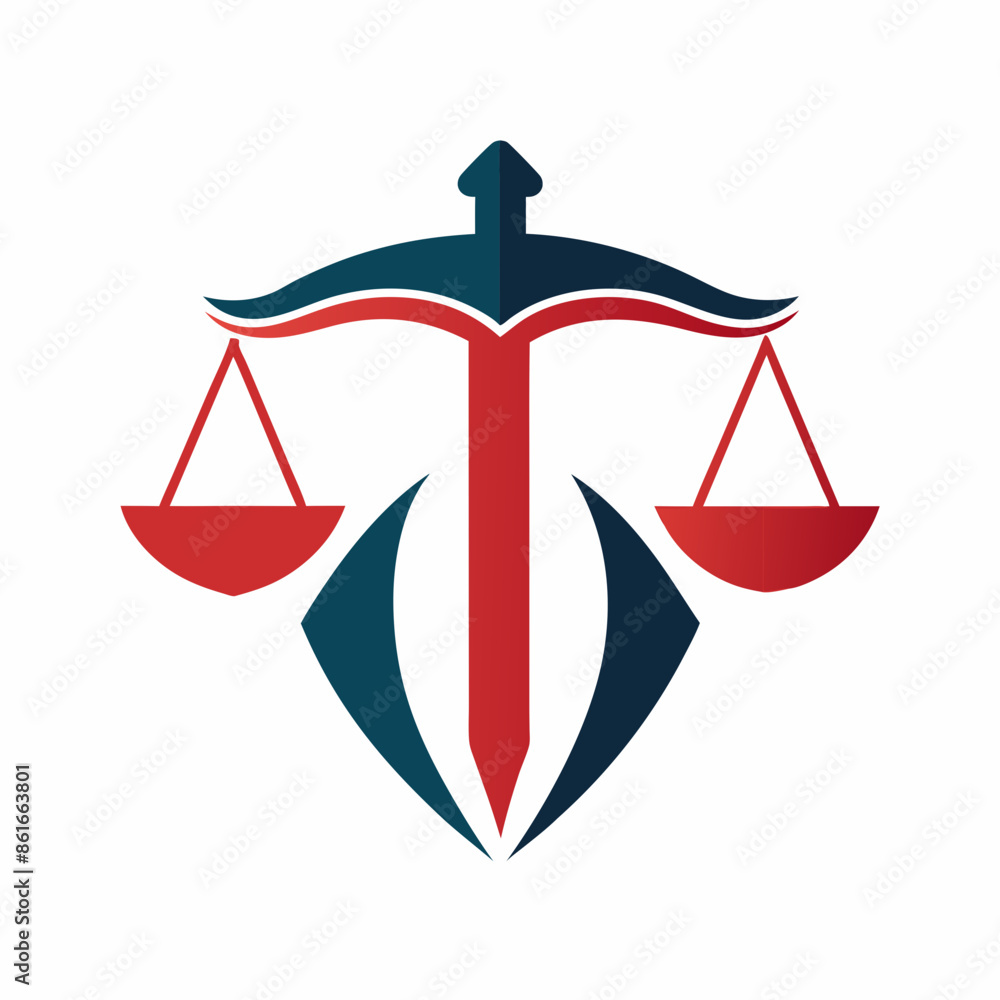 Modern and minimalist Law firm logo icon vector art illustration Modern and minimalist Law firm logo icon vector art illustration
