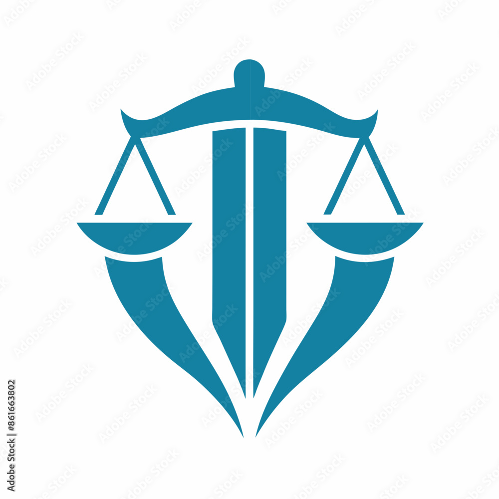 Modern and minimalist Law firm logo icon vector art illustration Modern and minimalist Law firm logo icon vector art illustration