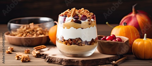 Homemade dessert featuring ...