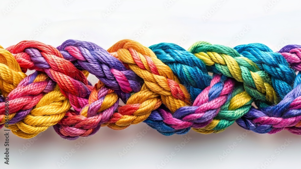 braided colorful ropes braided colorful ropes