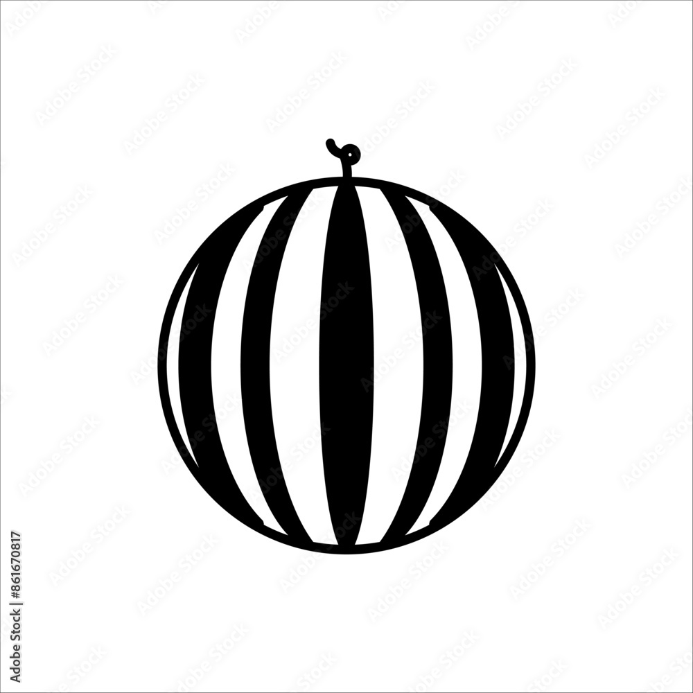 Watermelon icon. Linear style sign for mobile concept and web design. watermelon symbol illustration. Watermelon icon. Linear style sign for mobile concept and web design. watermelon symbol illustration.