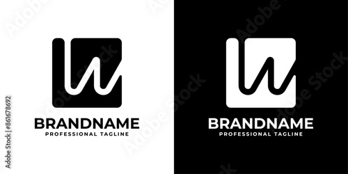 Modern Letter W Logo Set, suitable for any business with W initial