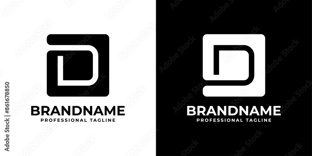 Modern Letter D Logo Set, suitable for any business with D initial Modern Letter D Logo Set, suitable for any business with D initial