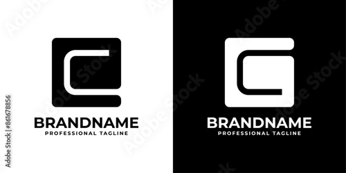 Modern Letter C Logo Set, suitable for any business with C initial