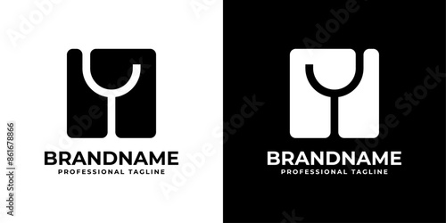 Modern Letter Y Logo Set, suitable for any business with Y initial
