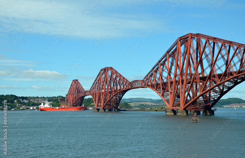Fototapeta premium Forth Bridge June 2024