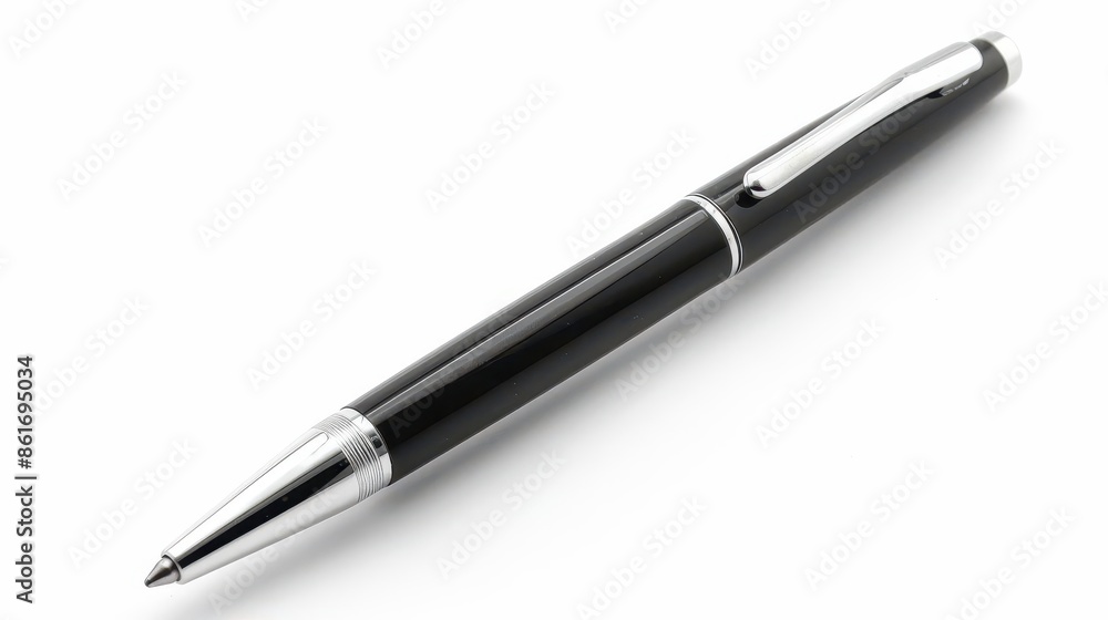smooth writing ballpoint pen isolated on white background office supply smooth writing ballpoint pen isolated on white background office supply
