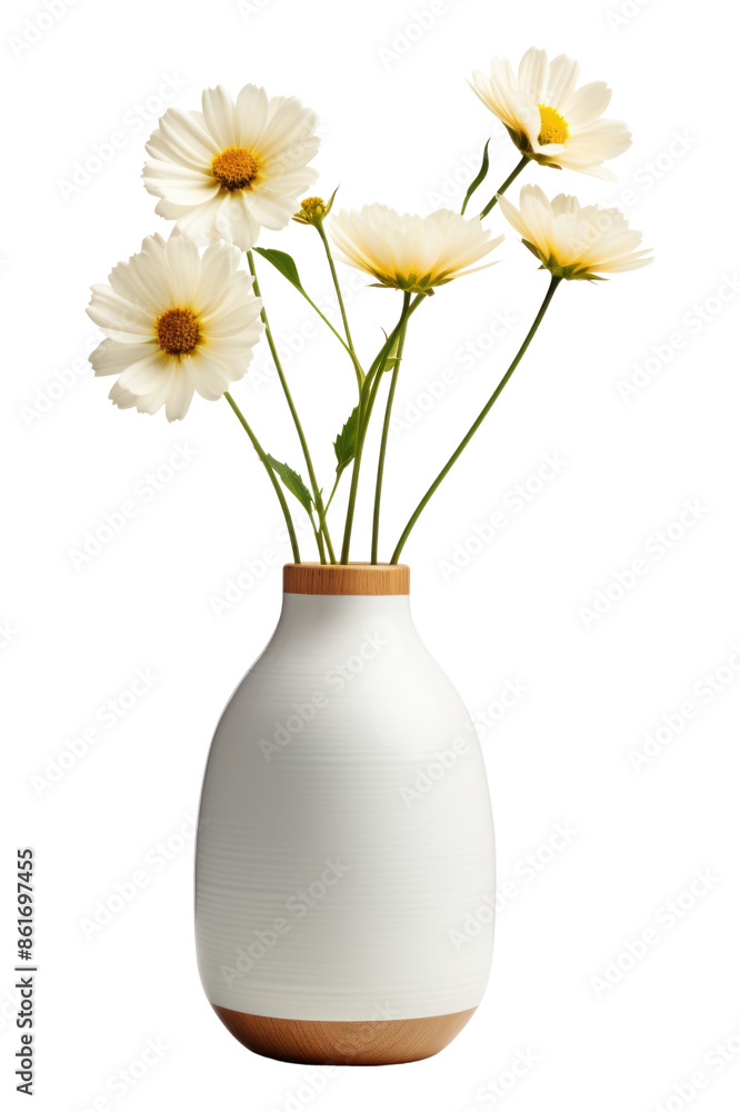 PNG Flower vase plant daisy. PNG Flower vase plant daisy.
