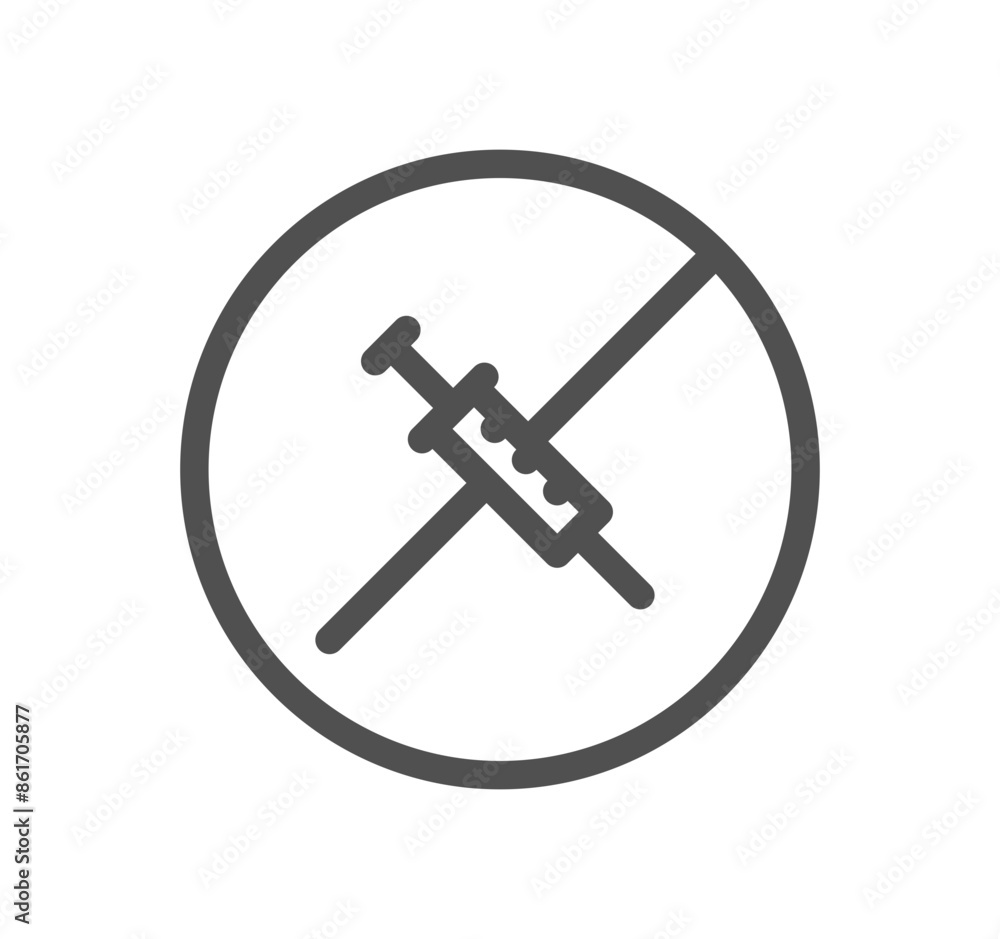 Allergen related icon outline and linear vector.
Allergen related icon outline and linear vector.