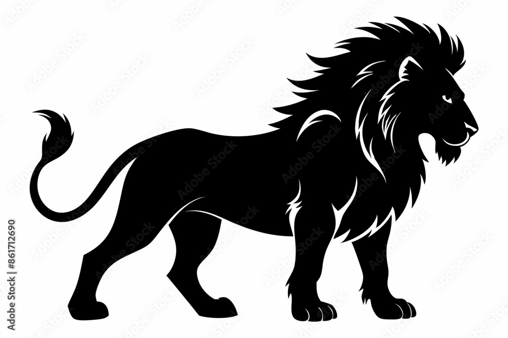 isolated black silhouette of a lion collection, lion black silhouette icon vector
isolated black silhouette of a lion collection, lion black silhouette icon vector