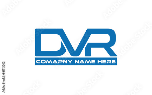 DVR LOGO DESIGN ONLINE.LETTER DVR LOGO DESIGN.DVR LOGO DESIGN VECTOR.DVR MONOGRAM LOGO.