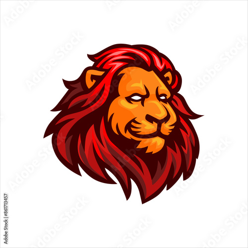 lion head mascot