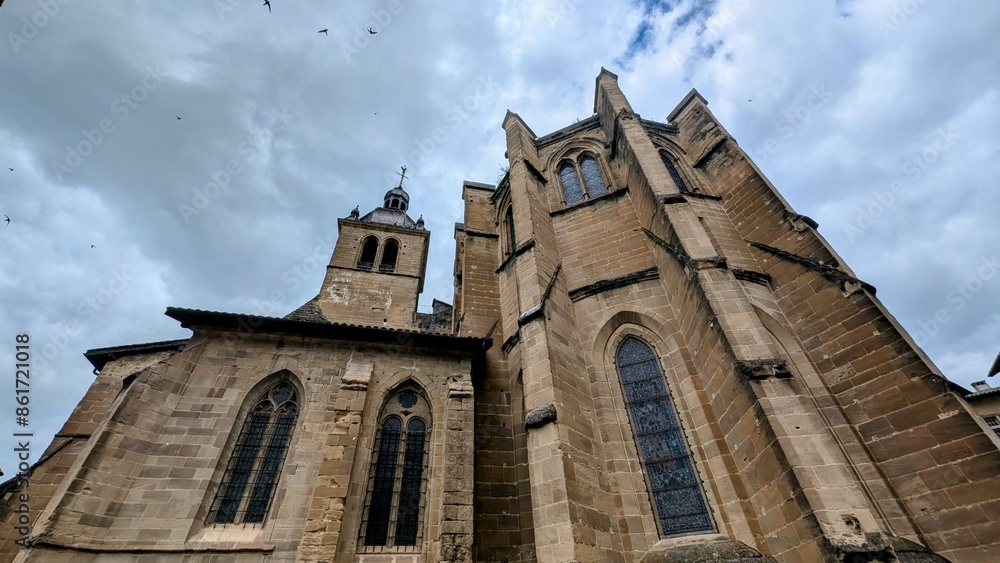 Fototapeta premium SAINT-ANTOINE-L'ABBAYE (Isère)