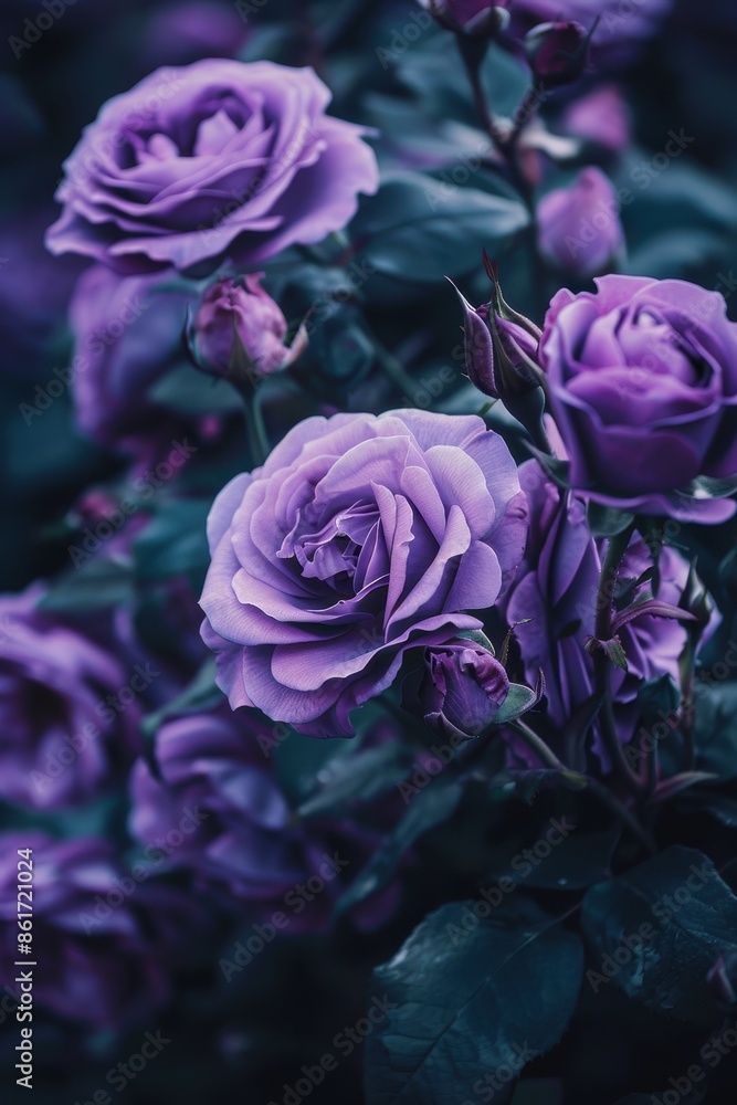 purple roses purple roses