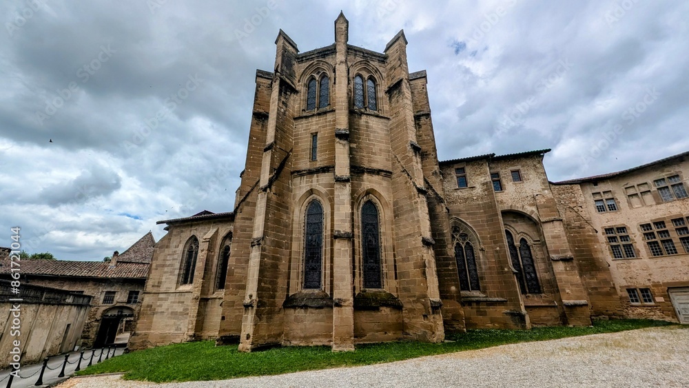 Fototapeta premium SAINT-ANTOINE-L'ABBAYE (Isère)