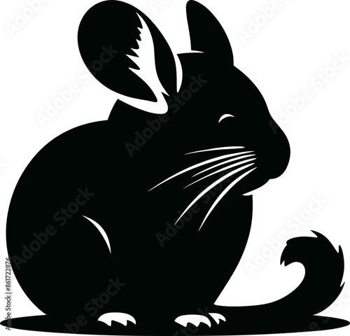 Chinchilla Silhouette