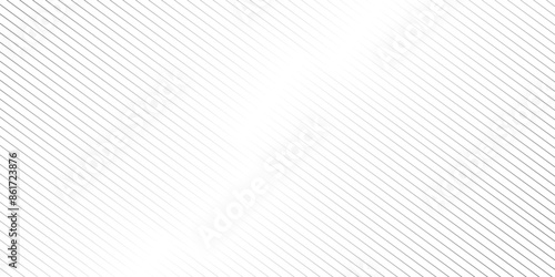Vector gradient gray line pattern Transparent monochrome striped texture, minimal background. Abstract background wave line elegant white striped diagonal line technology concept web texture.