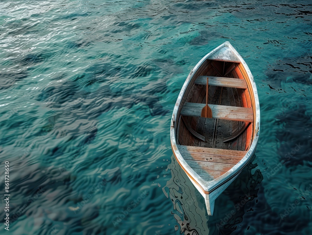 Obraz premium boat on the water