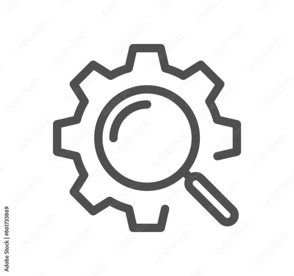 Gear related icon outline and linear vector. Gear related icon outline and linear vector.