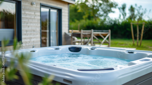Summer Bliss: Mobile Home with Outdoor Jacuzzi in France © lucas
