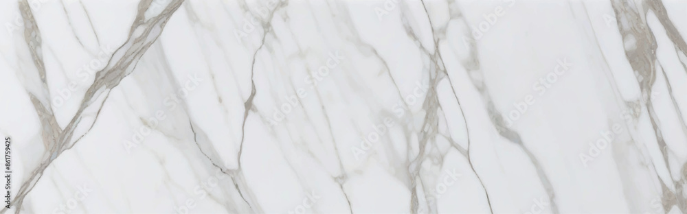 Obraz premium Luxurious white Carrara statuaries marble texture background. Calacatta glossy marble with golden streaks. Luxury White Gold Marble texture background vector. Luxurious floor marbling texture design.