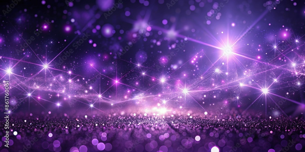Sparkling Purple Galaxy Abstract Background Sparkling Purple Galaxy Abstract Background