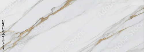 Luxurious white Carrara statuaries marble texture background. Calacatta glossy marble with golden streaks. Luxury White Gold Marble texture background vector. Luxurious floor marbling texture design.