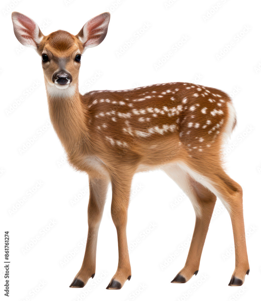 PNG Fawn wildlife standing animal. PNG Fawn wildlife standing animal.
