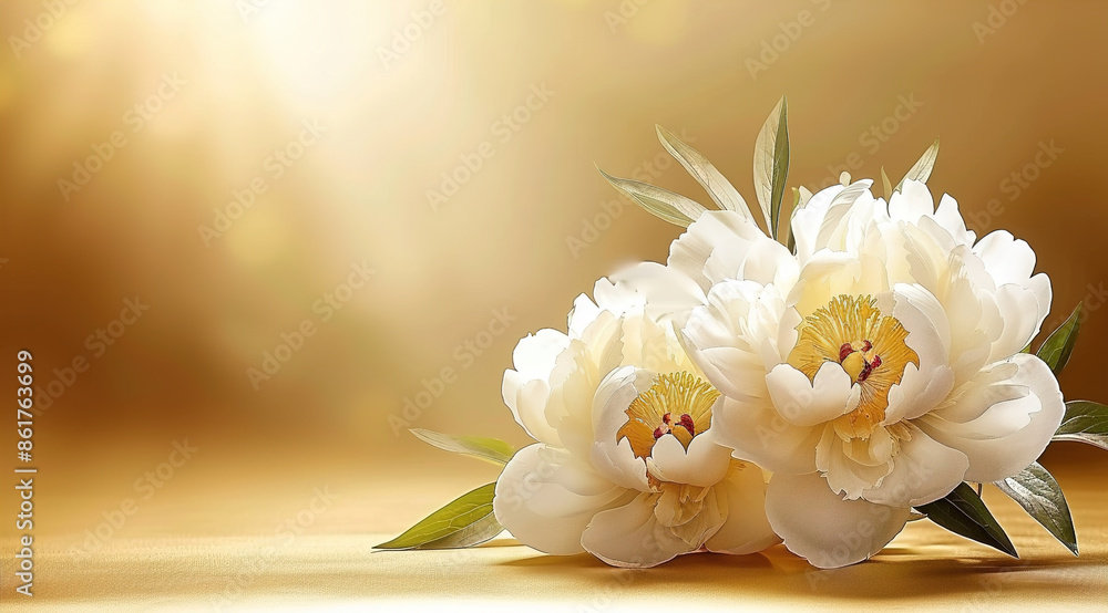 Obraz premium white crocus flowers