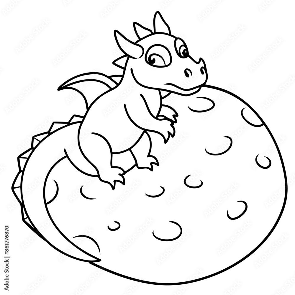 Fototapeta premium Gaming Coloring Pages For Kids Book